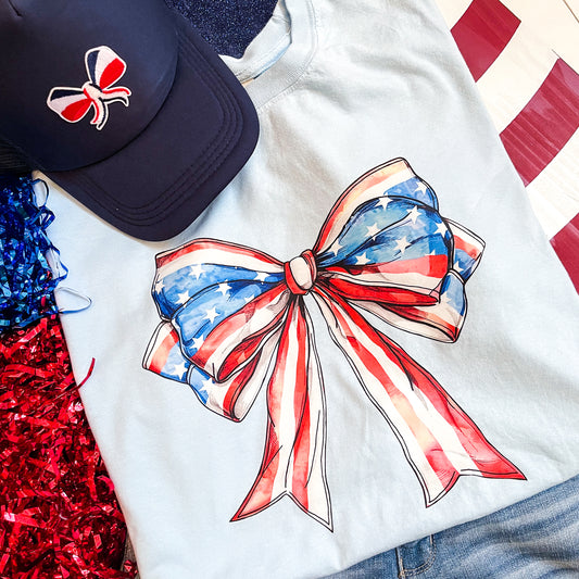 Patriotic Bow | Adult & Youth