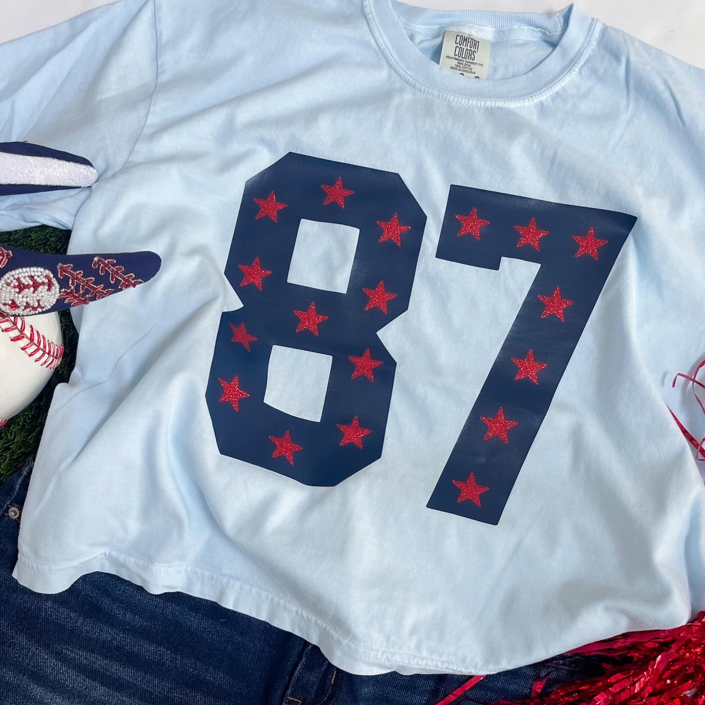 Custom Jersey Number | Adult Unisex Tee