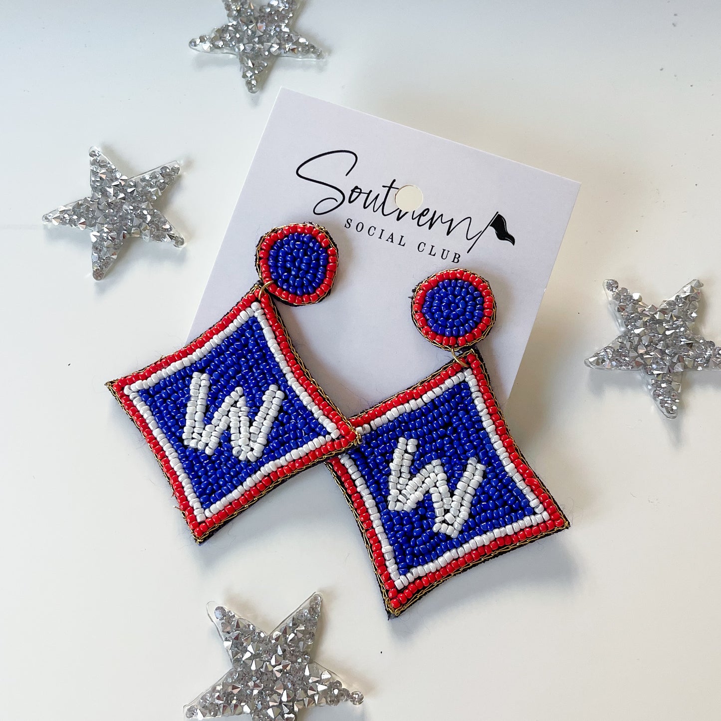 Walton Logo Earrings
