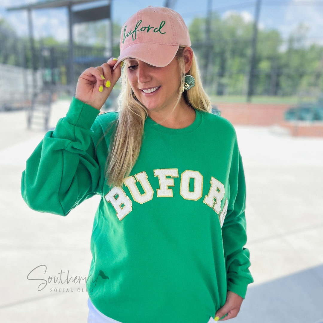 Buford Chenille Patch Sweatshirt