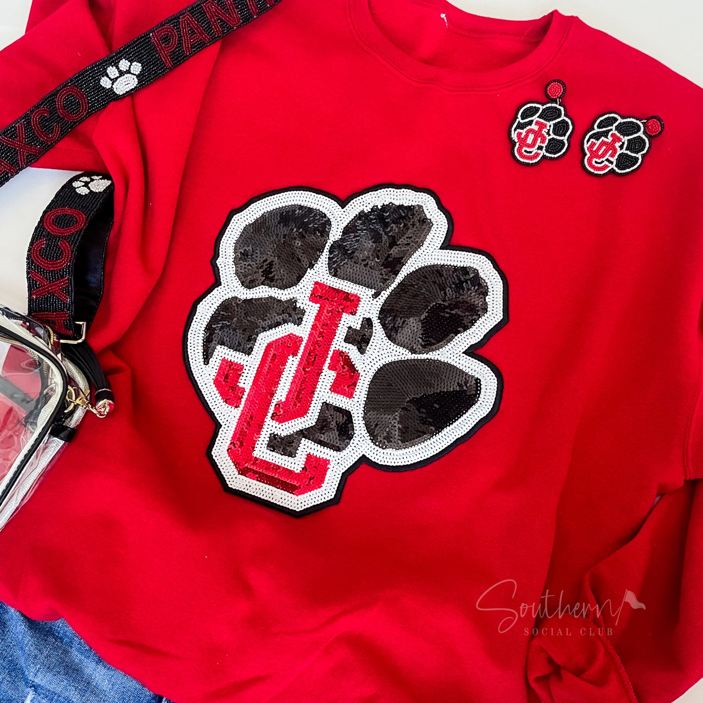 JAXCO Sequin Sweatshirt / Adult