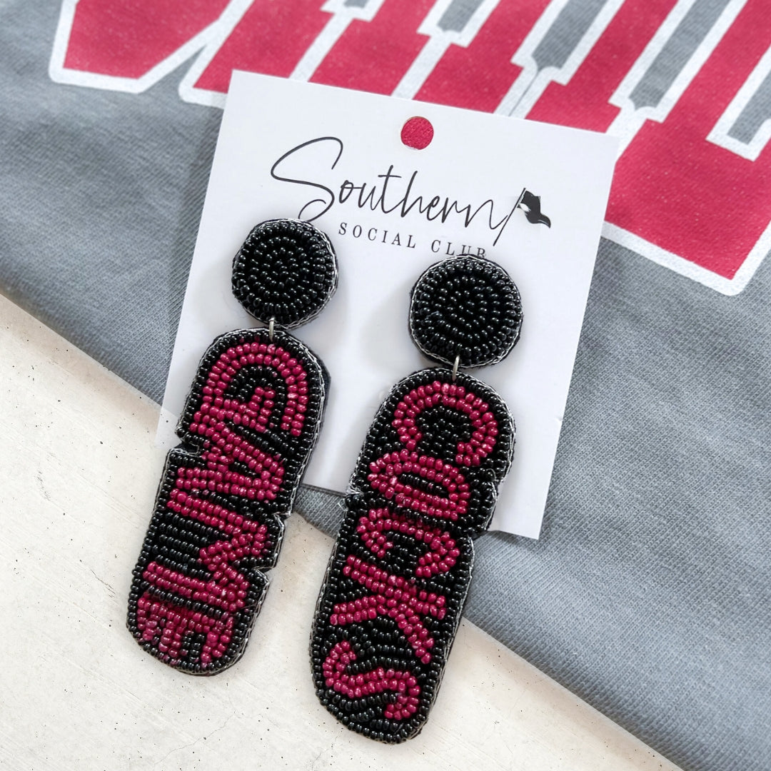 Mascot Earrings | Gamecocks