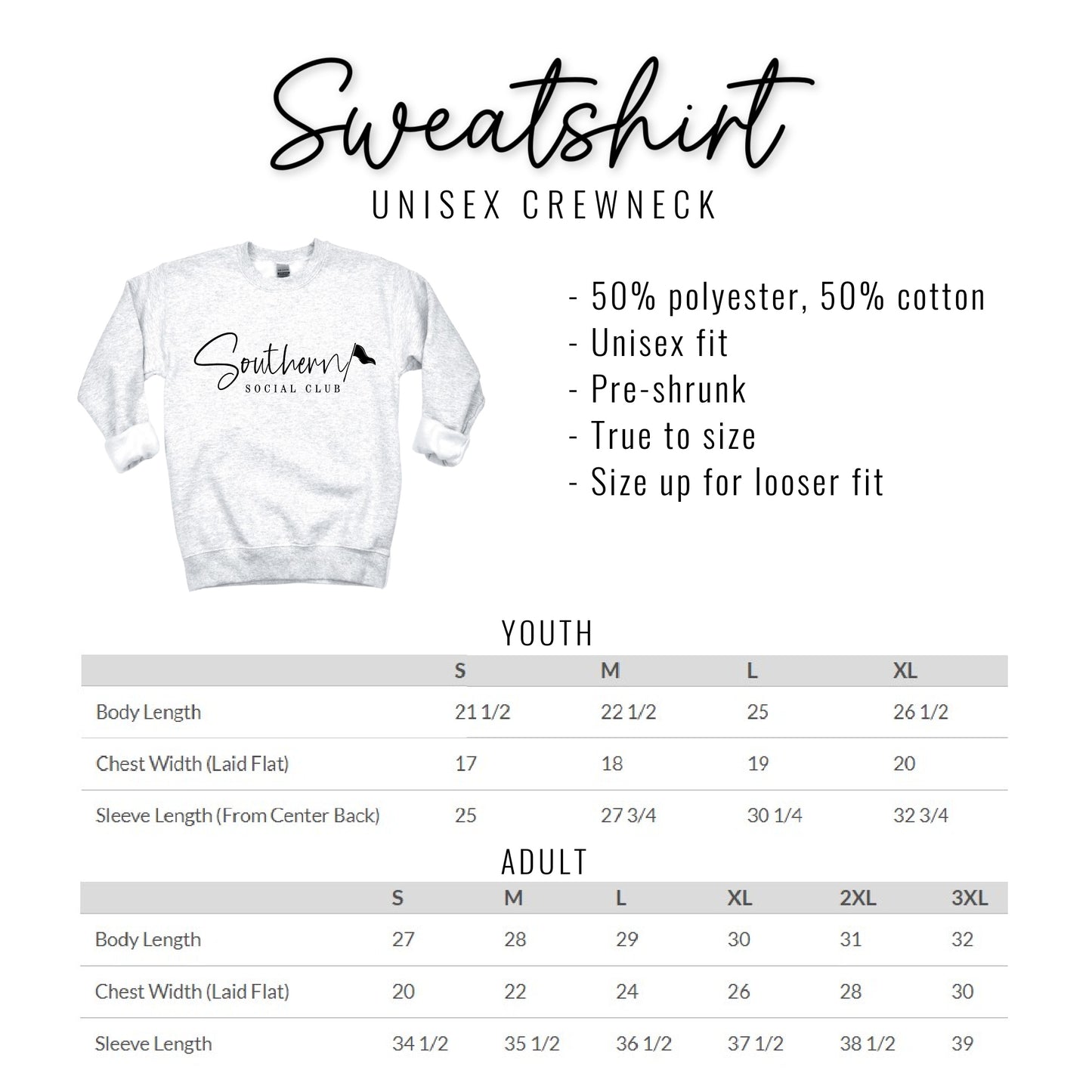 Buford Chenille Patch Sweatshirt