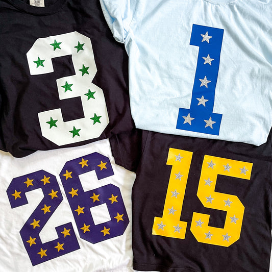 Custom Jersey Number Tee | THREAT