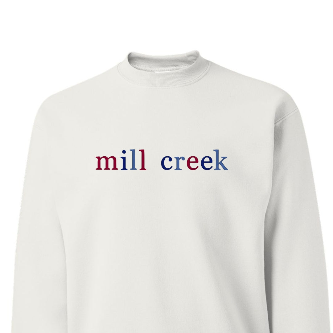 Embroidered Sweatshirt | Mill Creek