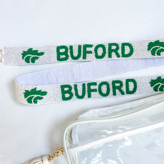 Buford Purse Strap | White