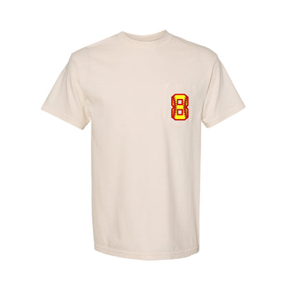 Softball # Pocket Tee