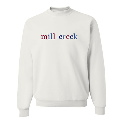 Embroidered Sweatshirt | Mill Creek