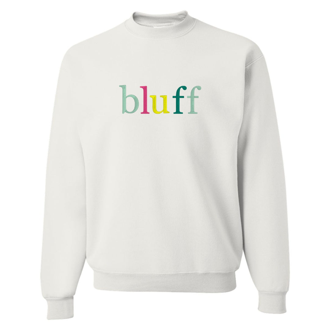 Multicolor Embroidered Sweatshirt | Bluff