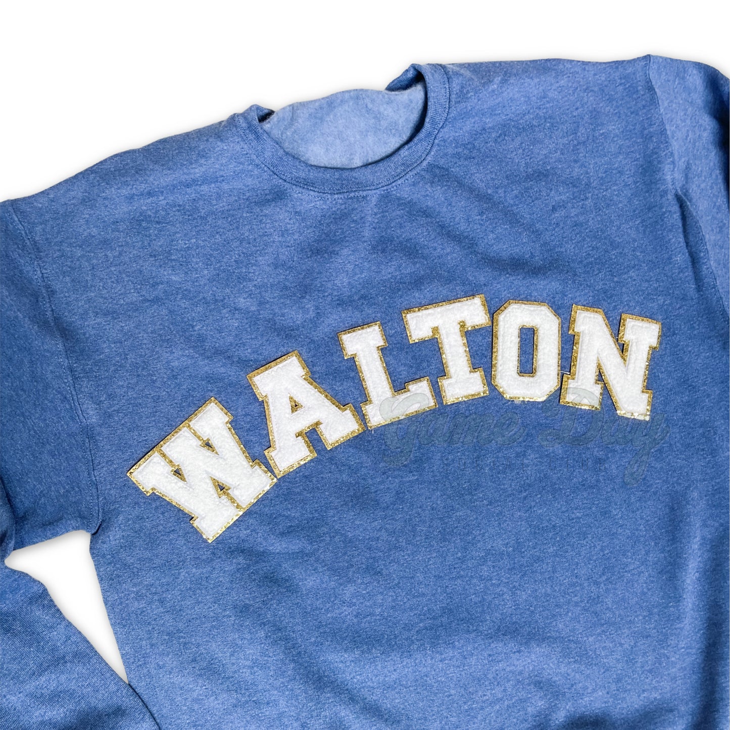 WALTON Chenille Patch Sweatshirt