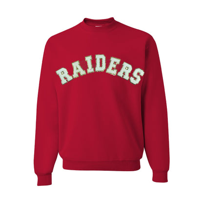 RAIDERS Chenille Patch Sweatshirt