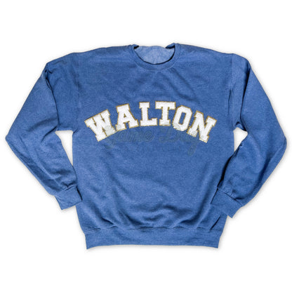 WALTON Chenille Patch Sweatshirt