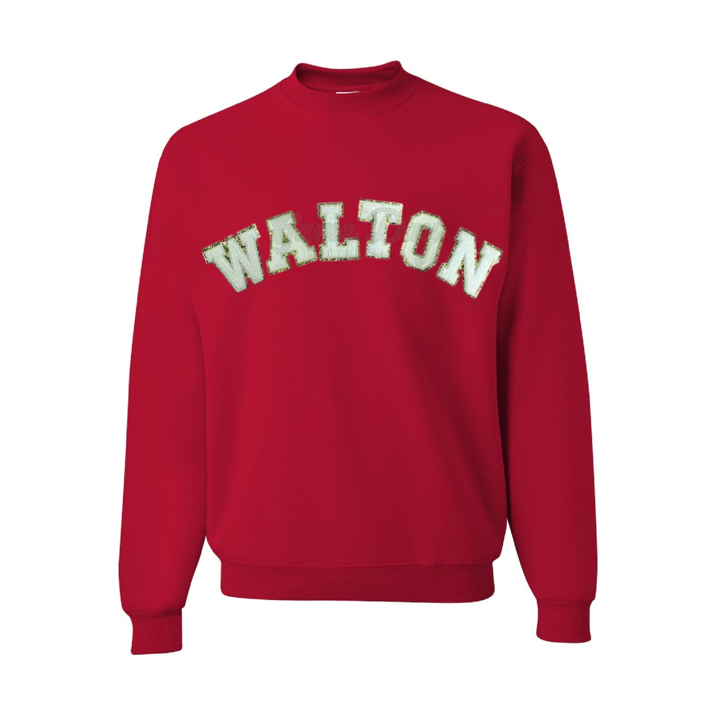 WALTON Chenille Patch Sweatshirt